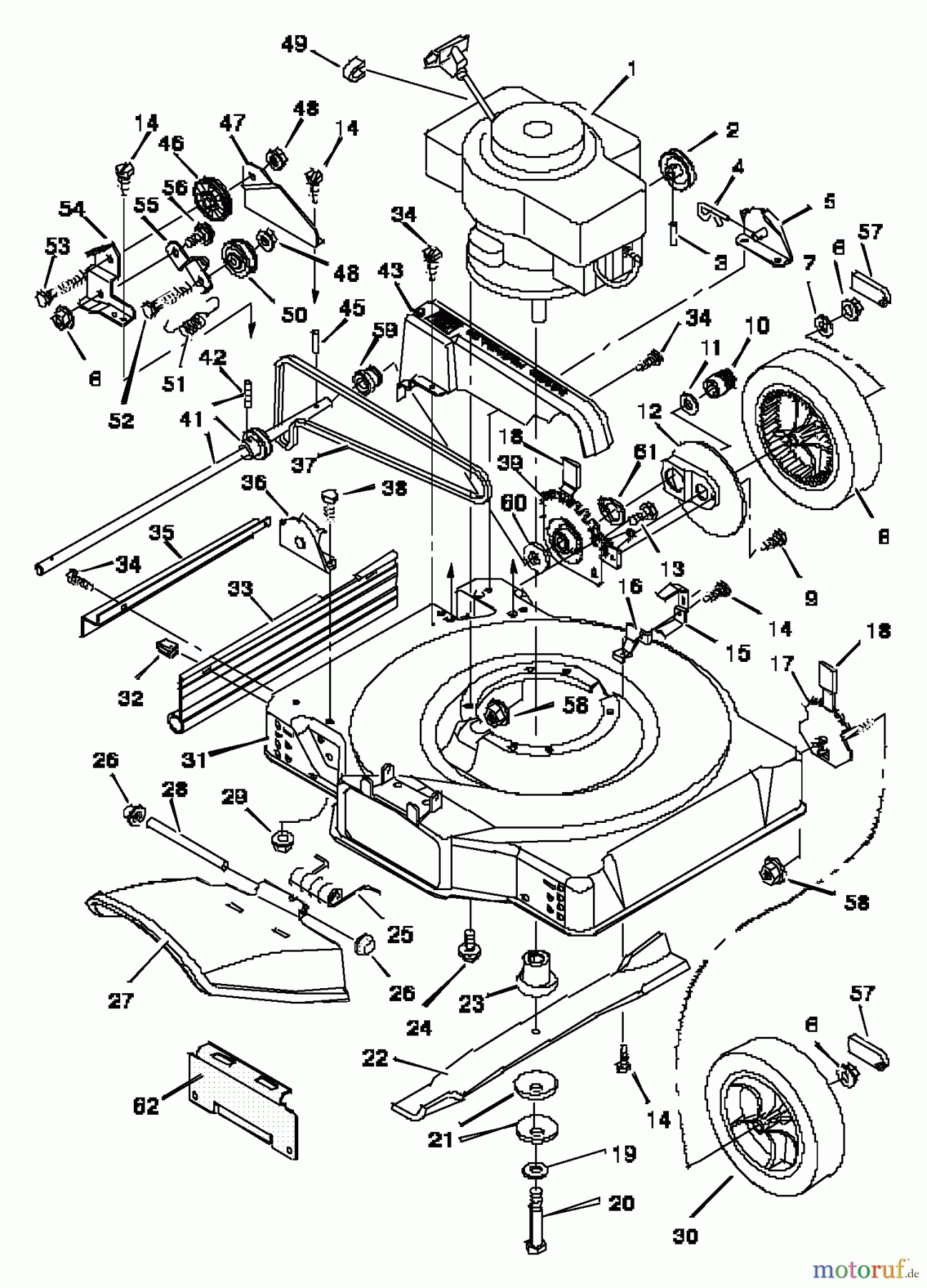  Murray Rasenmäher 22765B - Murray 22