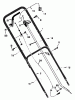 Murray 22765x6B - Ultra 22" Walk-Behind Mower (1997) Listas de piezas de repuesto y dibujos Handle Assembly
