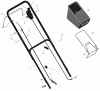Murray 228511x8C - Scotts 22" Walk-Behind Mower (2002) (Home Depot) Spareparts Handle And Bag Assembly