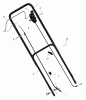 Murray 228610x6B - Ultra 22" Walk-Behind Mower (2001) Ersatzteile Handle Assembly