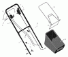 Murray 228690x99A - B&S/ 22" Walk-Behind Mower (2002) (AAFES) Listas de piezas de repuesto y dibujos Handle And Bag Assembly