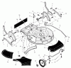 Murray 261011x89A - Yard King Performance 26" Walk-Behind Mower (2002) Spareparts Fixed Wheel Assembly