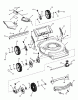 Murray 7800510 (BTPV22675E) - Brute 22" Walk-Behind Mower (2009) Listas de piezas de repuesto y dibujos Deck Assembly