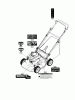 Murray BT22675 (7800881) - Brute 22" Walk-Behind Mower (2012) Ersatzteile Decals Group (7502908_7501397)