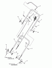 Murray BTPD22625 (7800661) - Brute 22" Walk-Behind Mower (2010) Listas de piezas de repuesto y dibujos Handles & Controls