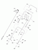 Murray BTSPV22675HWFC (7800892) - Brute 22" Self-Propelled Walk-Behind Mower (2012) Pièces détachées Handle & Controls Group (7502371)