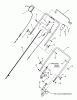 Murray BTXPV22700E (7800662) - Brute 22" Walk-Behind Mower (2010) Listas de piezas de repuesto y dibujos Handles & Controls Group