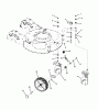 Murray JS45 (7800198) - John Deere 21" Walk-Behind Mower (2009) Listas de piezas de repuesto y dibujos Front Wheels
