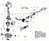 Poulan / Weed Eater PP22 - Poulan Pro Hedge Trimmer Ersatzteile Power Unit
