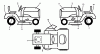 Poulan / Weed Eater PO17542LT (96012011000) - Poulan Lawn Tractor (2010-09) Ersatzteile DECALS