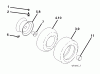 Poulan / Weed Eater PO17542LT (96012011000) - Poulan Lawn Tractor (2010-09) Ersatzteile WHEELS TIRES