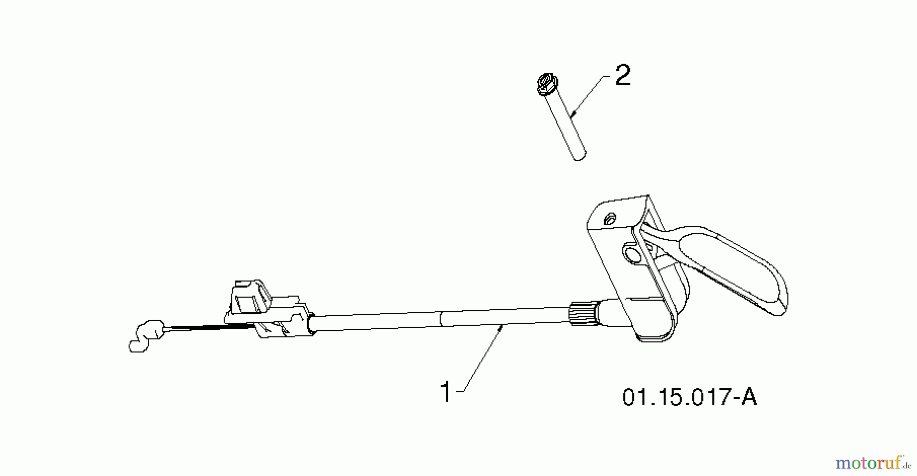  Poulan / Weed Eater Schneefräsen PR8P27ES (96192004603) - Poulan Pro Snow Thrower (2012-06) CONTROL PANEL DISCHARGE CHUTE #3