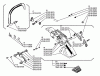 Shindaiwa 416 - Chainsaw Listas de piezas de repuesto y dibujos Handle Assembly