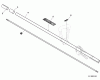 Shindaiwa PS344 - Power Broom, S/N: T15411001001 - T15411999999 Listas de piezas de repuesto y dibujos Main Pipe
