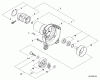 Shindaiwa AH254 - Articulating Hedge Trimmer, S/N: T12711001001 - T1271199999 Ersatzteile Fan Case, Clutch
