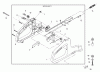 Shindaiwa 22DH - Hedge Trimmer, Dual-Sided Listas de piezas de repuesto y dibujos Rear Handle