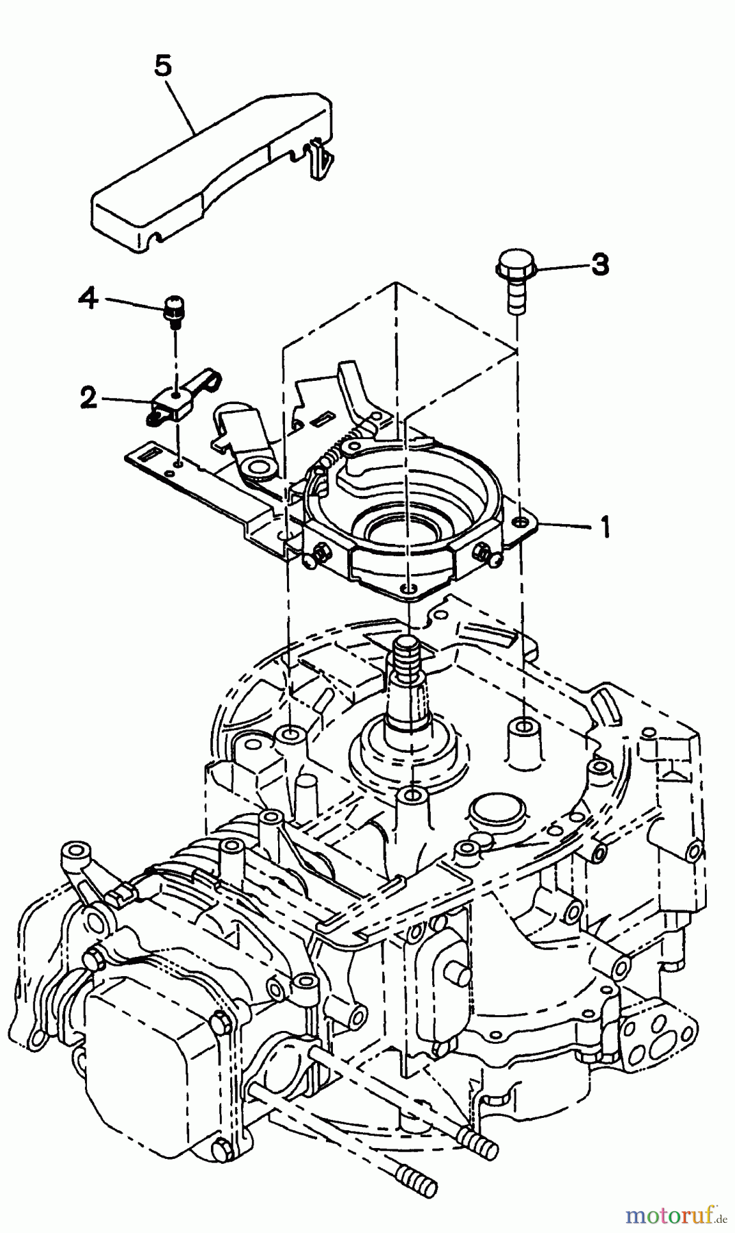 Snapper Motoren WO1-180V - Snapper 6.5 HP OHV Robin Engine, 4-Cycle Brake