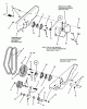 Snapper ZM6100M - 61" Deck, Mid Mount Z-Rider, Series 0 Listas de piezas de repuesto y dibujos Deck Driveshaft Assembly (Except for MZM Models)