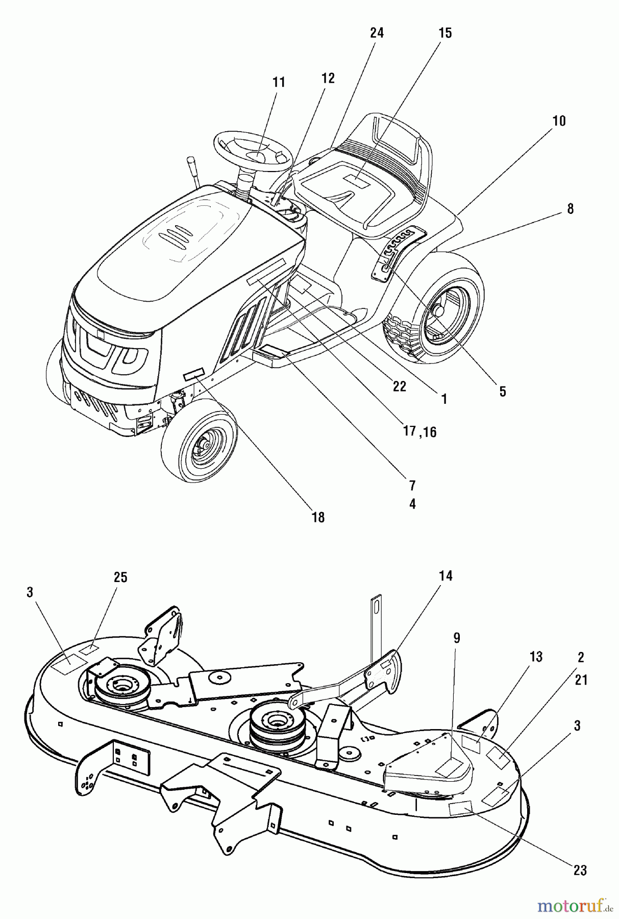  Snapper Rasen- und Gartentraktoren SLT23460AWSC (7800546) - Snapper 46