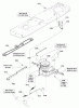 Snapper LT23420 (2690808) - 42" Lawn Tractor, 23HP, LT125 Series Listas de piezas de repuesto y dibujos Transmission Group