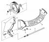 Snapper 21R00C - 21" Walk-Behind Mower, 5 HP Robin, Steel Deck, Commercial Series 0 Ersatzteile Front Wheels, Bracket, Latches