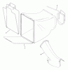 Snapper C21559BV (80301) - 21" Walk-Behind Mower, 5.5 HP, Steel Deck, Series 9 Listas de piezas de repuesto y dibujos Accessory - Grass Bag (Part 2)