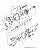 Snapper CP214017R2 (84691) - 21" Walk-Behind Mower, 4 HP, 2 Cycle, Steel Deck, Series 17 Ersatzteile TRANSMISSION (DIFFERENTIAL)