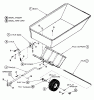 Snapper 7060947 - Bag N-Wagon, 30 Bushel 33115SC 33" 11 HP Commercial Rear Engine Rider Series 5 Ersatzteile Dump Cart Accessory