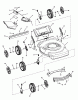 Snapper NS2265 (7800228) - 22" Walk-Behind Mowers, 6.5 HP, 3N1 Listas de piezas de repuesto y dibujos Deck Assembly (Push)
