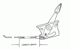 Snapper PB21550V - 21" Walk-Behind Mower, 5.5 HP, Steel Deck, BBC, 1993 & 1994 Listas de piezas de repuesto y dibujos Throttle Control