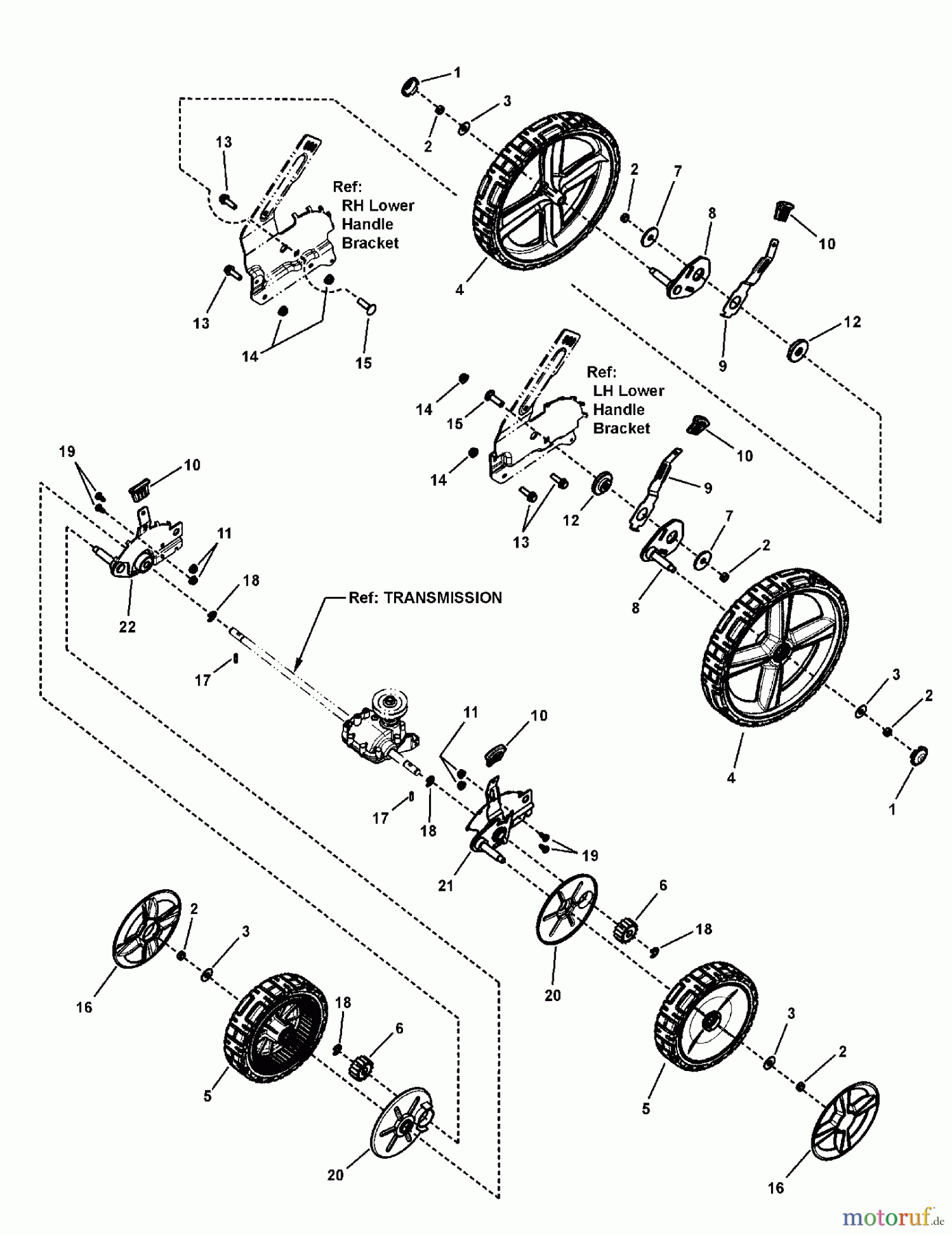  Snapper Rasenmäher SPV22725HW (7800831) - Snapper 22