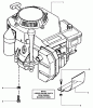 Snapper PL7H1804BVE (80719) - Wide-Area Walk-Behind Mower, 18 HP, Hydro Drive, Loop Handle, Series 4 Spareparts Engine Sub-Assembly