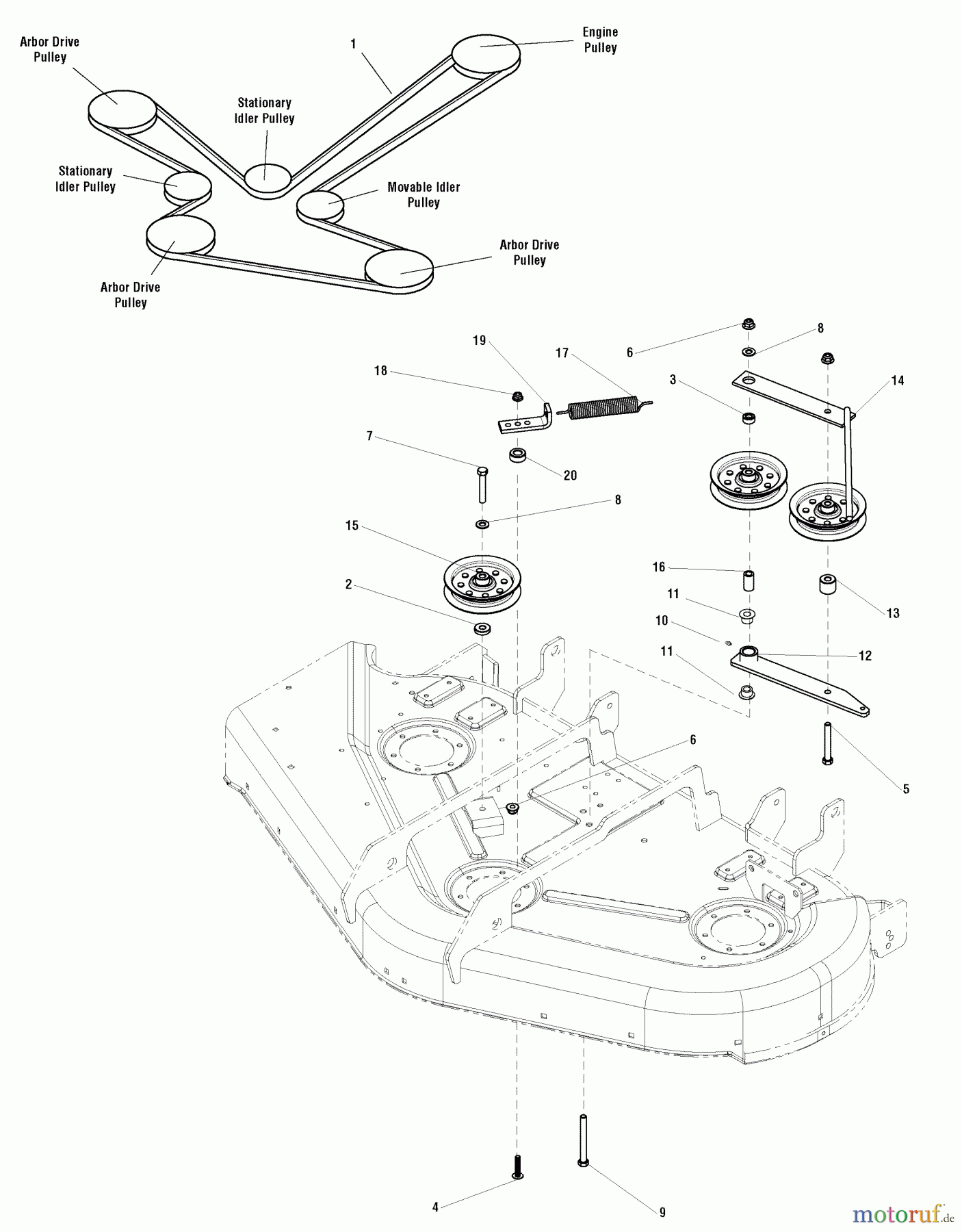  Snapper Nullwendekreismäher, Zero-Turn 400ZB2450 (5900706) - Snapper 50