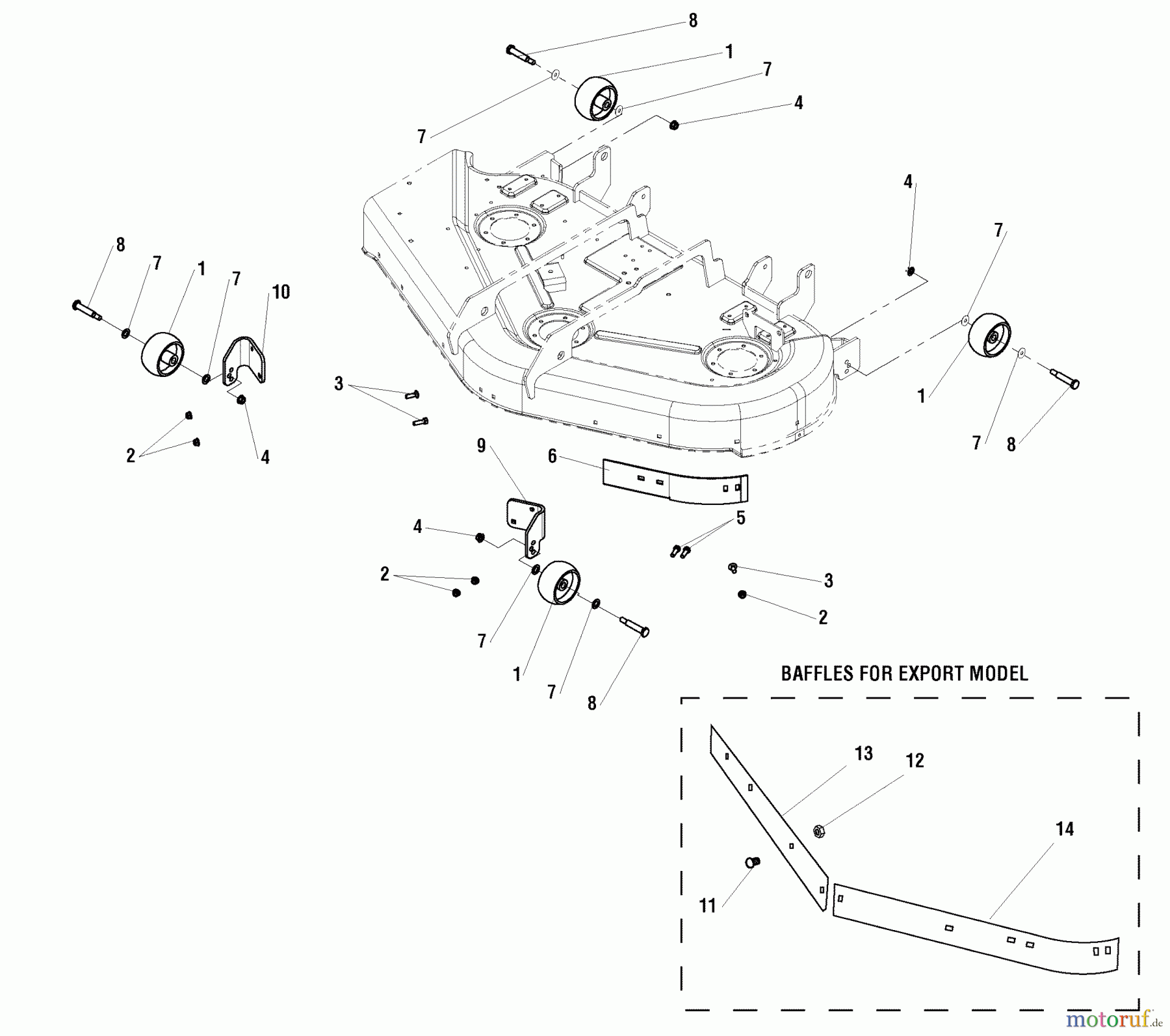 Snapper Nullwendekreismäher, Zero-Turn ZT20501BV (5900610) - Snapper 50