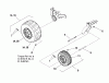 Snapper SC18533 (7800620) - 33" Zero-Turn Mower, 18.5HP, Twin Stick, ZTR 150Z Series Ersatzteile Wheel & Tire Group (W7502277_W7501712_W7502278)