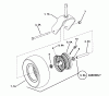 Snapper NZM19481KWV (84948) - 48" Zero-Turn Mower, 19 HP, Kawasaki, Mid Mount, Z-Rider Commercial Lawn & Turf Series 1 Pièces détachées CASTER WHEEL ASSEMBLY