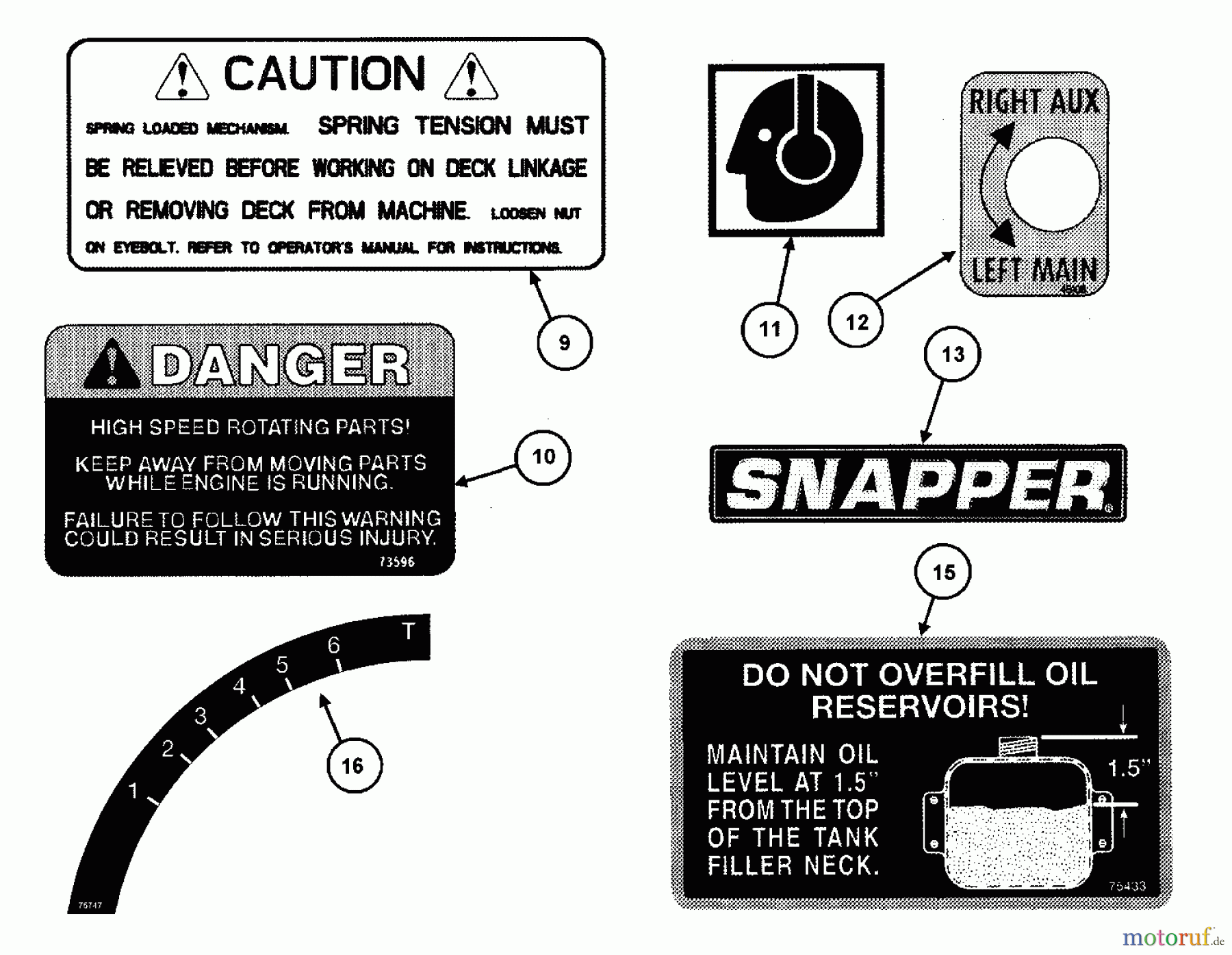  Snapper Nullwendekreismäher, Zero-Turn NZM25611KWV (84942) - Snapper 61