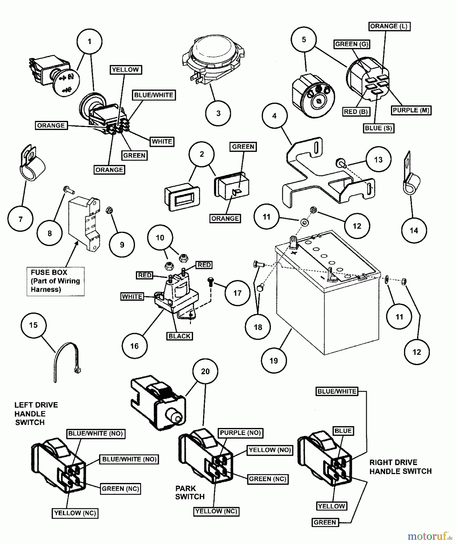  Snapper Nullwendekreismäher, Zero-Turn NZM21523KWV (7800021) - Snapper 52