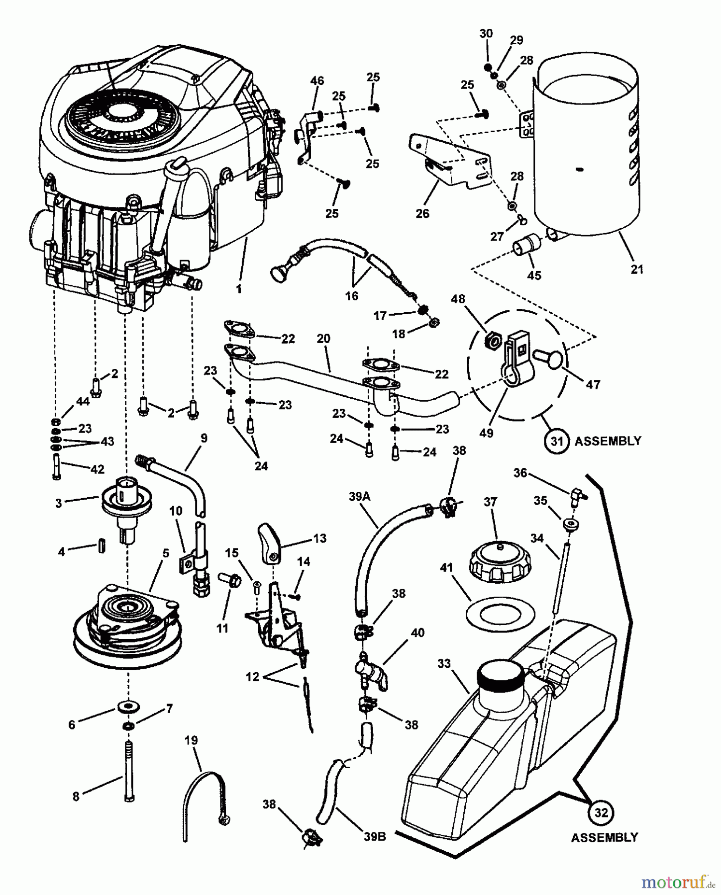 Snapper Nullwendekreismäher, Zero-Turn RZT20421BVE2 (7800152) - Snapper 42