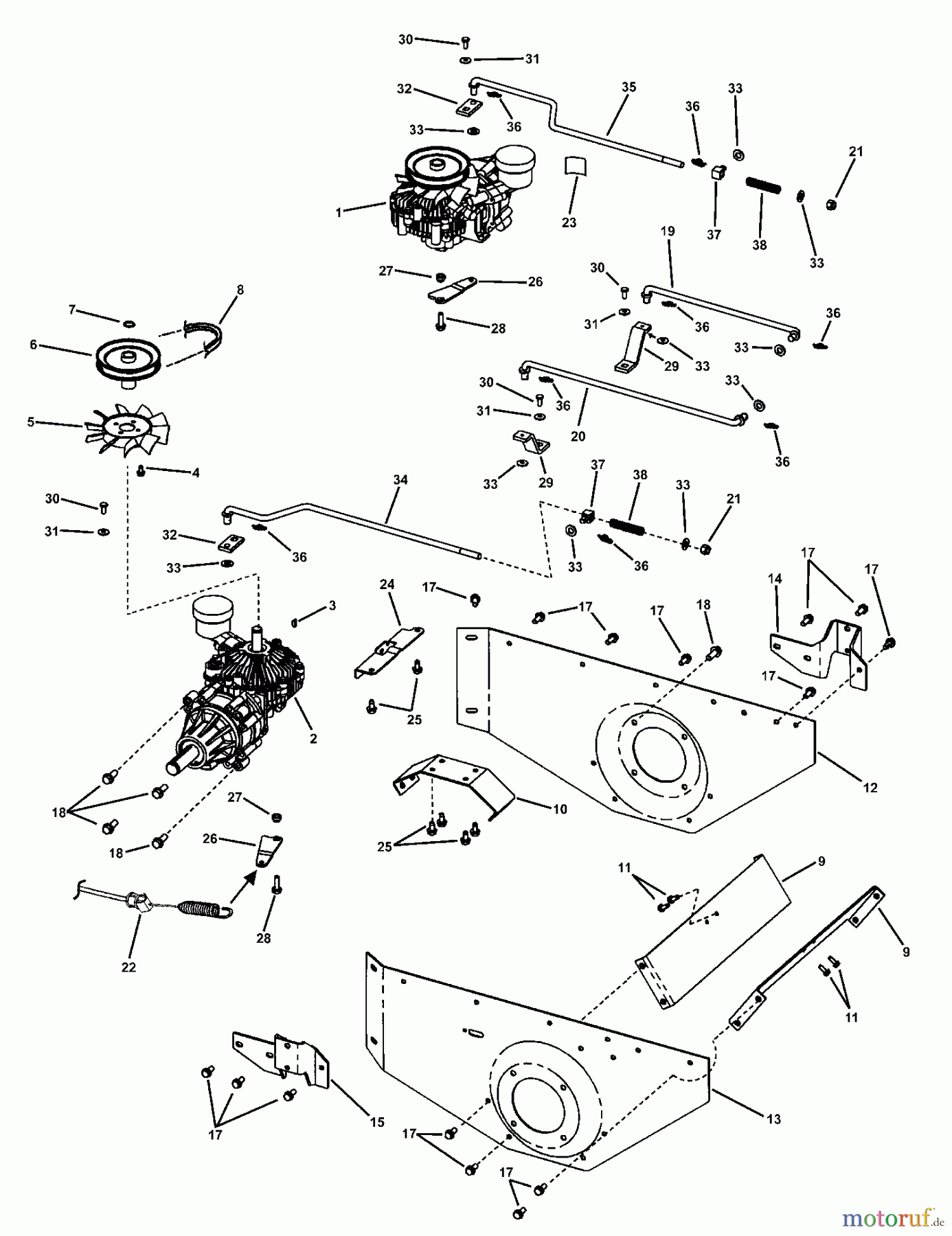  Snapper Nullwendekreismäher, Zero-Turn SZT20486BVE (85682) - Snapper 48