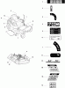 Snapper ZT18441KHC (5900608) - 44" Zero-Turn Mower, 18 HP, ZTR FastCut Series 1 Ersatzteile Export Decals Group - Safety & Common