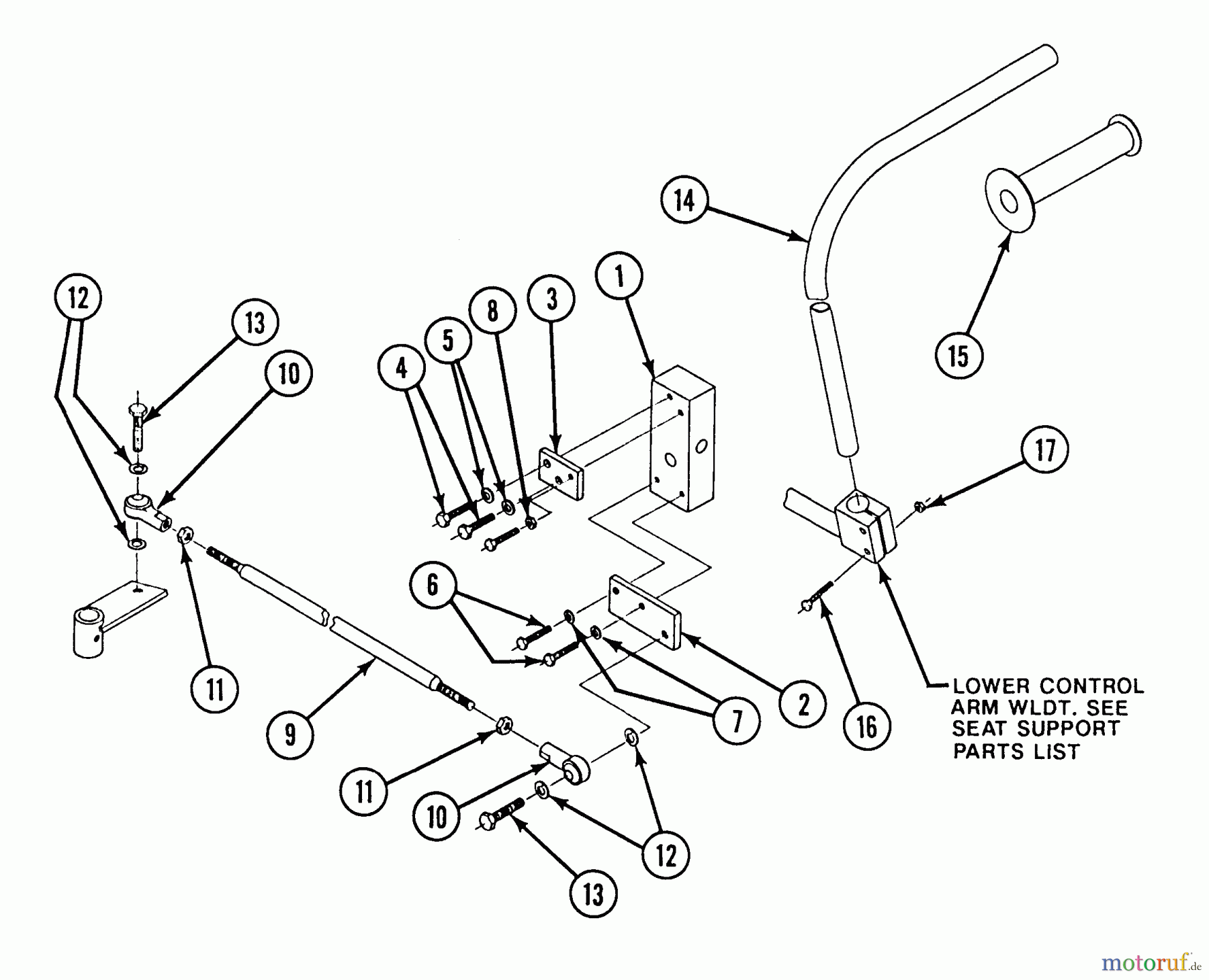  Snapper Nullwendekreismäher, Zero-Turn ZU2013K (80188) - Snapper 20 HP Zero-Turn Mower, Twin Stick, Unistat Drive, ZTR Series 3 Steering Control Parts, ZU2013K