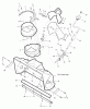 Snapper SS5220E (1695470) - 22" Snowthrower, 5 HP, Single Stage (2009) Ersatzteile Chute System Group