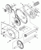 Snapper R5002B (85220) - Rear Tine Tiller, 5 HP, Series 2 Listas de piezas de repuesto y dibujos Frame Components (Left Side) (5 HP)