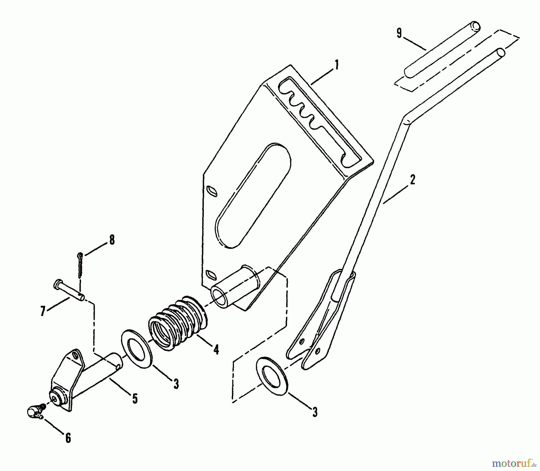  Snapper Motorhacken und Kultivierer RT8 (85228) - Snapper Rear Tine Tiller, 8 HP, Series 2 Shift Quadrant