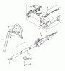 Tanaka TPH-250PF - Articulating Pole Hedge Trimmer Listas de piezas de repuesto y dibujos Handle, Shaft & Throttle