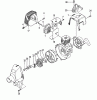 Tanaka TPH-260PF - Pole Hedge Trimmer Listas de piezas de repuesto y dibujos Clutch, Muffler, Engine Cover
