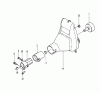 Tanaka TPH-270PF - Articulating Pole Hedge Trimmer Listas de piezas de repuesto y dibujos Fan Case, Clutch Drum