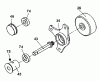 Tanaka Moby - X 24cc PowerBoard W/PureFire Engine Listas de piezas de repuesto y dibujos Clutch Shaft & Clutch Drum