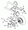 Tanaka Moby - X 24cc PowerBoard W/PureFire Engine Listas de piezas de repuesto y dibujos Rear Brake & Adjusters
